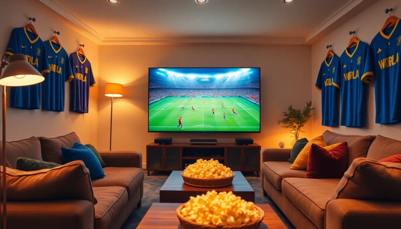 Tonton link streaming bola gratis dengan penuh semangat di ruang keluarga yang nyaman.