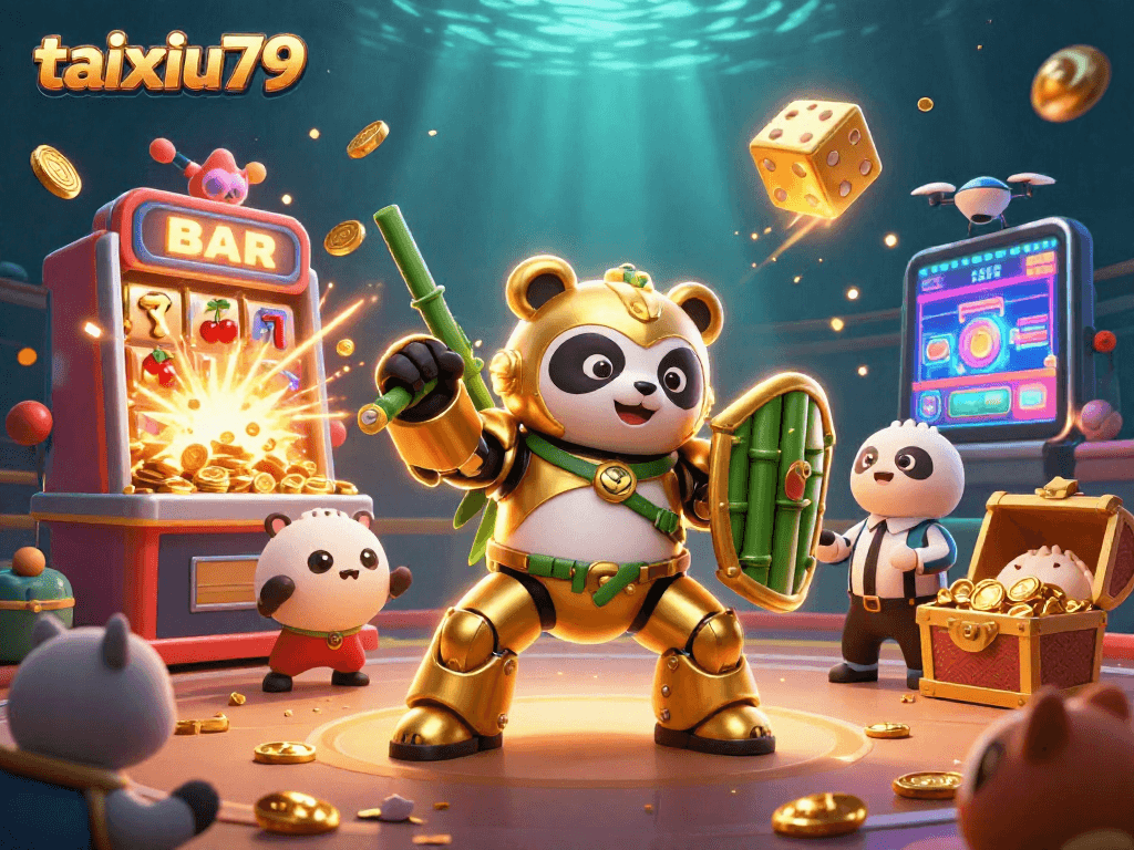 Experience thrilling taixiu79 gameplay with vibrant characters and dynamic casino elements.