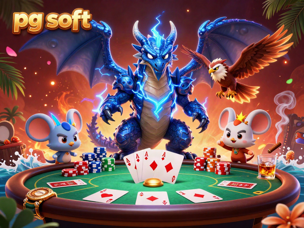 Menangkan jackpot dengan permainan dari pg soft khas dalam suasana kasino yang megah.