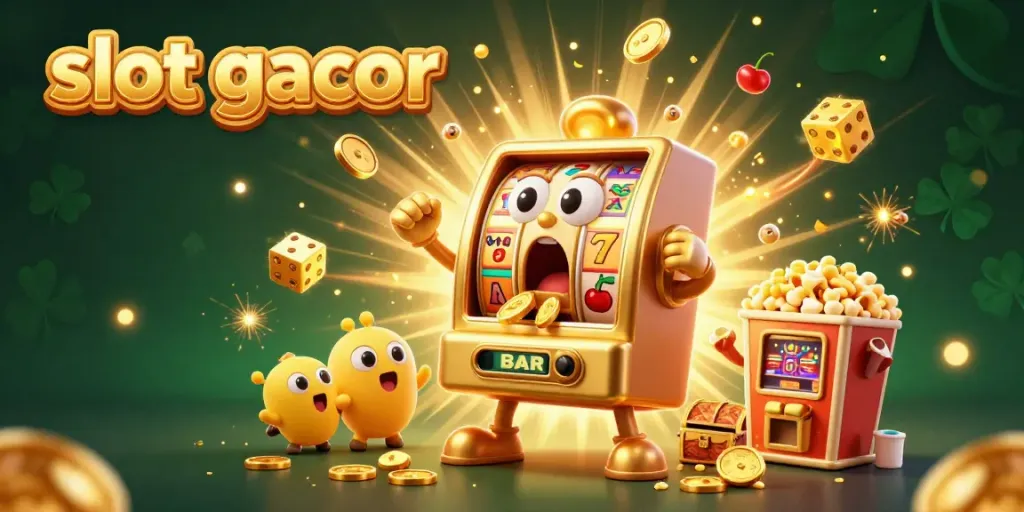 Spin the thrilling slot gacor machine as it spills coins and celebrates jackpots!