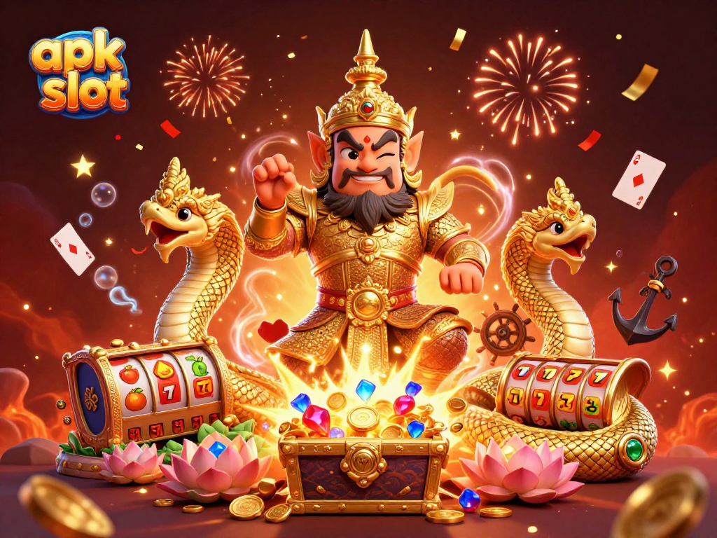 Putaran dan menangkan hadiah menarik dengan apk slot melalui permainan slot di V89.