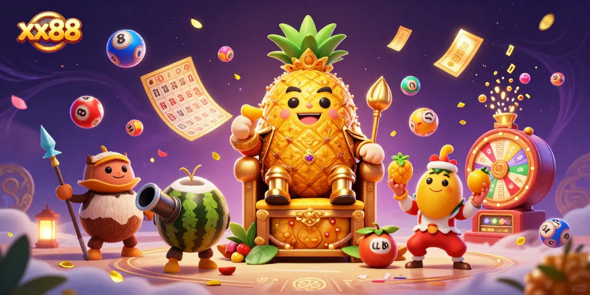 Experience excitement at xx88 with vibrant characters and thrilling casino elements