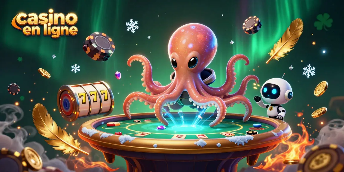 Profitez de l'expérience des jeux de casino en ligne avec cette illustration captivante