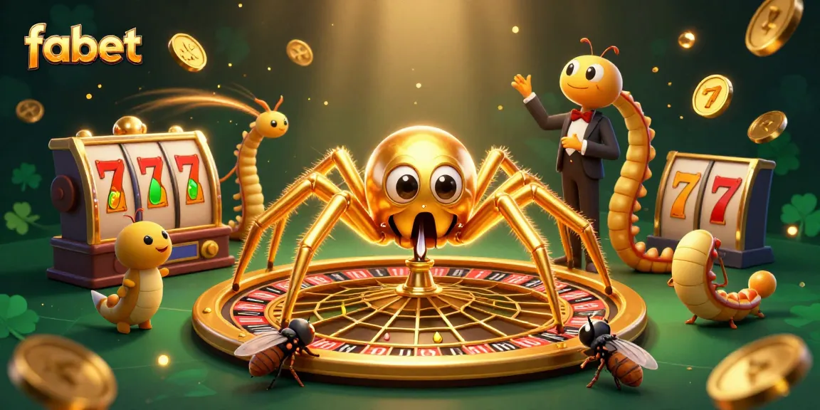 Spin the fabet jackpot with a dynamic roulette-themed scene featuring animated characters and vibrant casino elements.