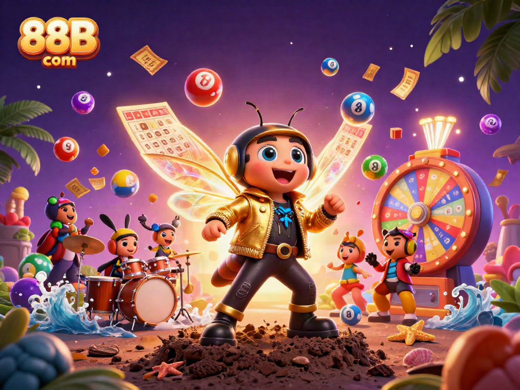 Experience thrilling wins with 88B com through colorful lottery events in this vibrant scene.