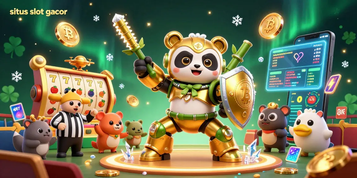 Spin slots and enjoy vibrant gameplay with situs slot gacor in a dazzling arena filled with crypto coins and fun!