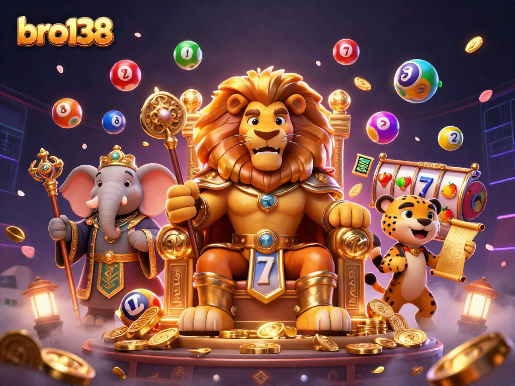 Spin to win with bro138's thrilling online casino adventures featuring dynamic action and rich visuals.