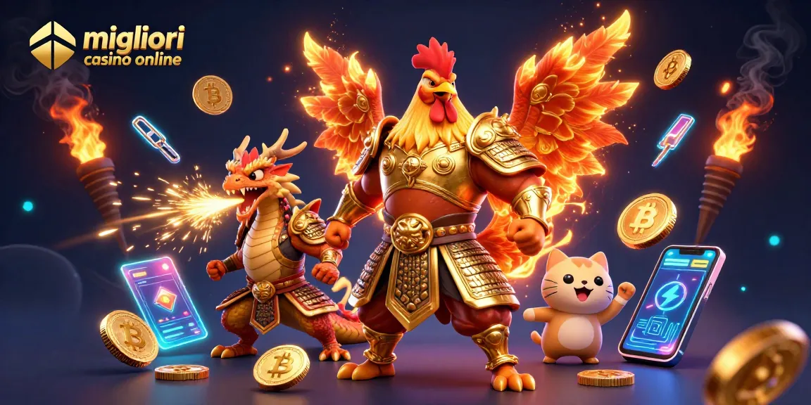Scopri i migliori casino online mentre giochi con guerrieri e simboli della fortuna!