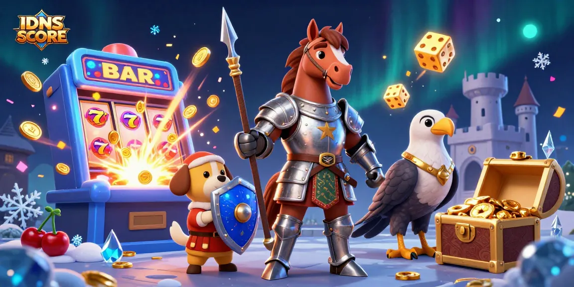 Experience thrilling wins at IDNSCORE with vibrant slot machine action and dynamic gaming elements.