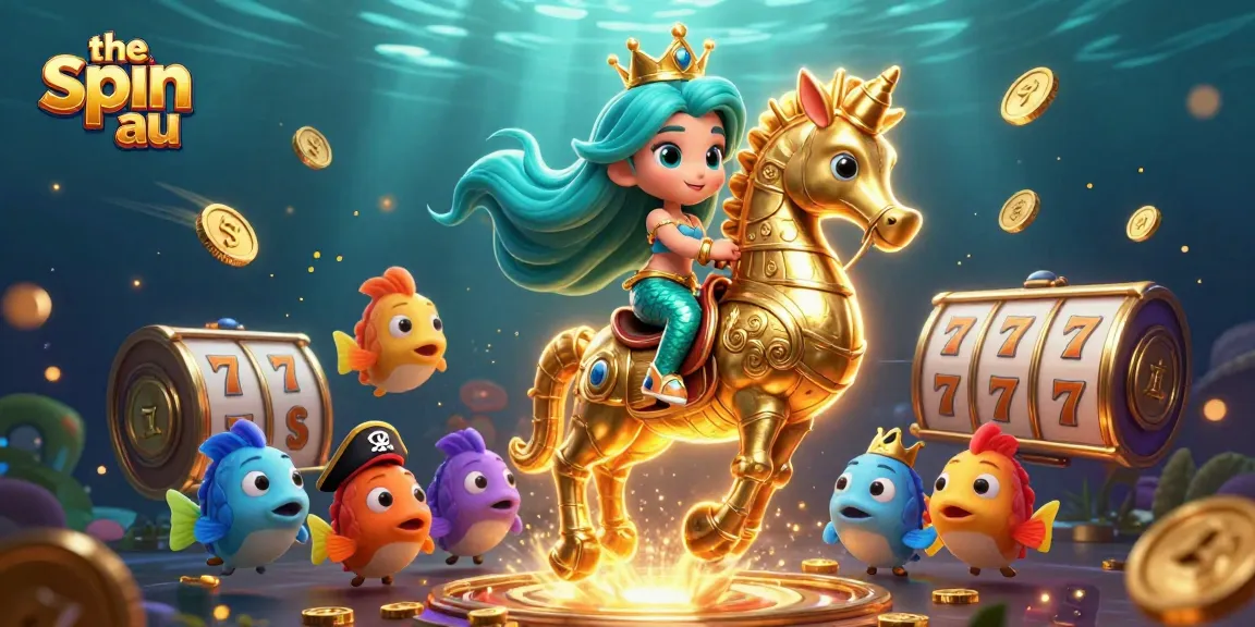 Experience thrilling gameplay at the spin au with vibrant slot elements, lively characters, and exciting wins!