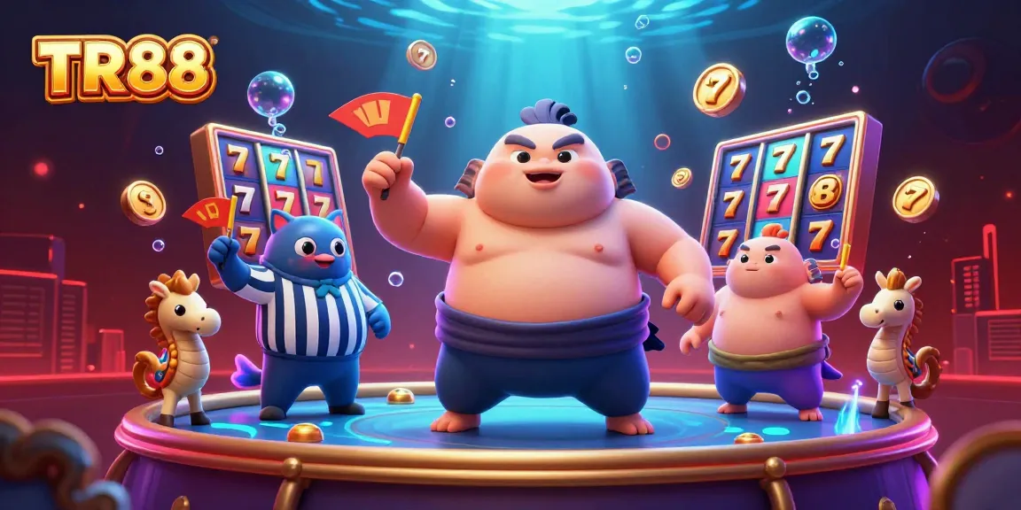 Engage in exciting slot action with TR88 featuring a dynamic fishing game scene.