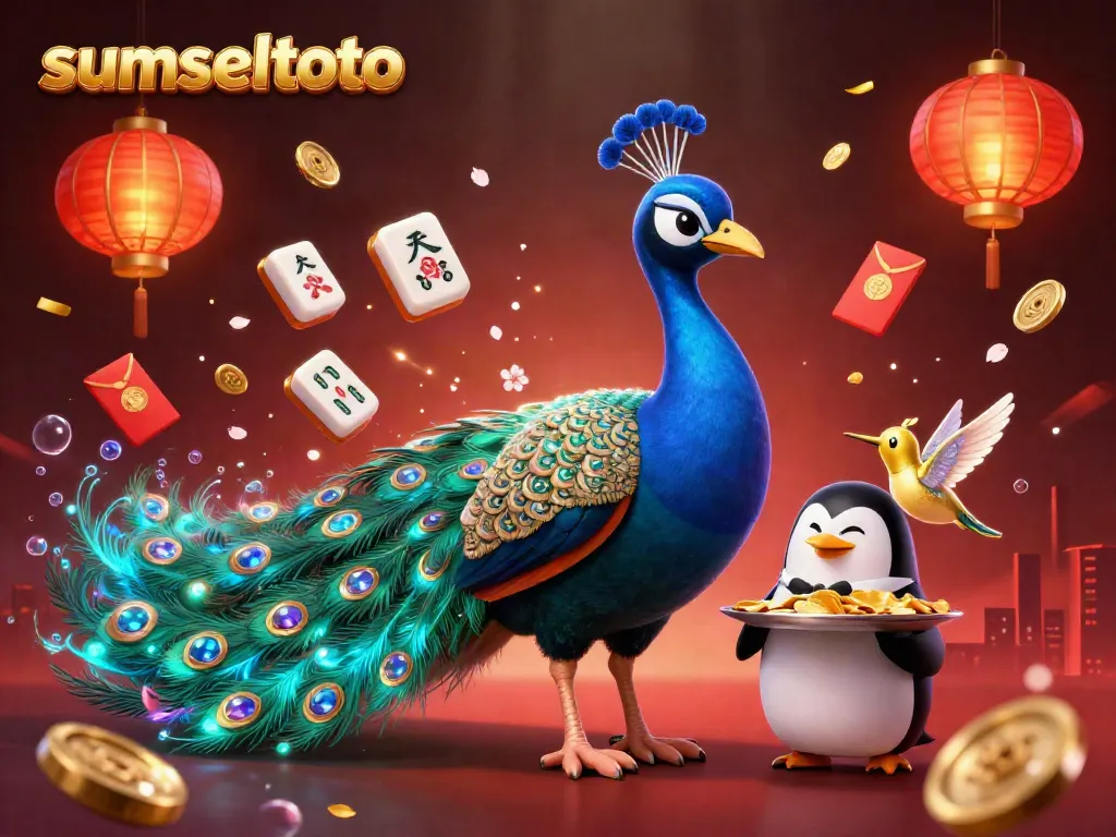 Experience the vibrant gaming world of sumseltoto with dynamic characters and festive gaming elements.