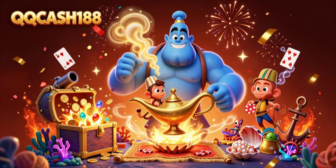 Experience thrilling wins at QQCASH188 with vibrant gameplay and magical visuals!