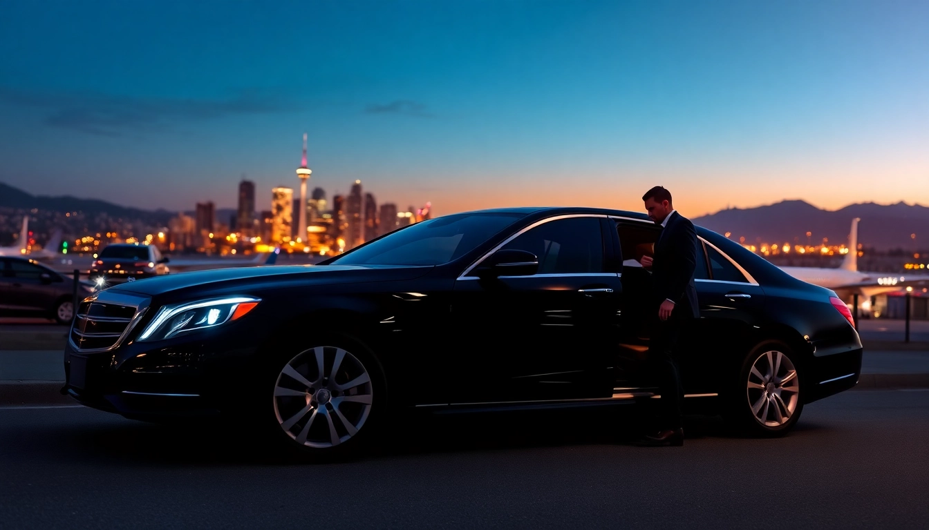 Experience premier black car service vancouver with a luxurious sedan and professional chauffeur.