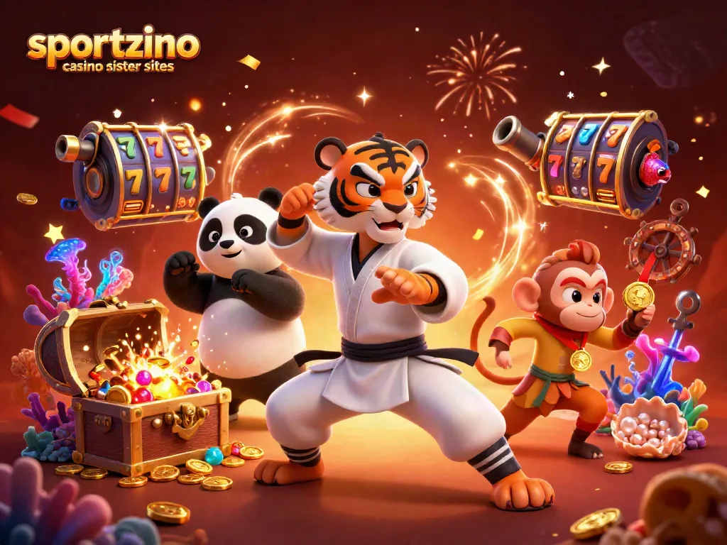 Maximize your winning experience with sportzino casino sister sites in a vibrant, engaging 3D scene.