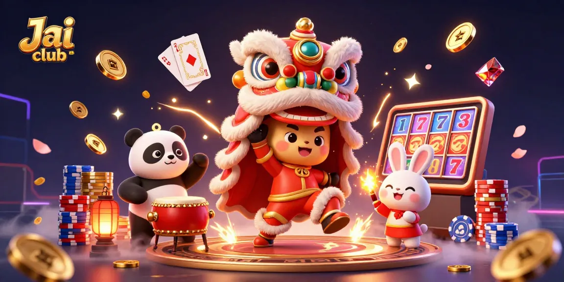 Celebrate luck with Jai club’s vibrant casino scene filled with winning moments and festive elements.