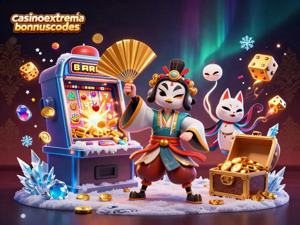 Engage with casinoextremebonuscodes through vibrant scenes of 3D casino warriors celebrating big wins.