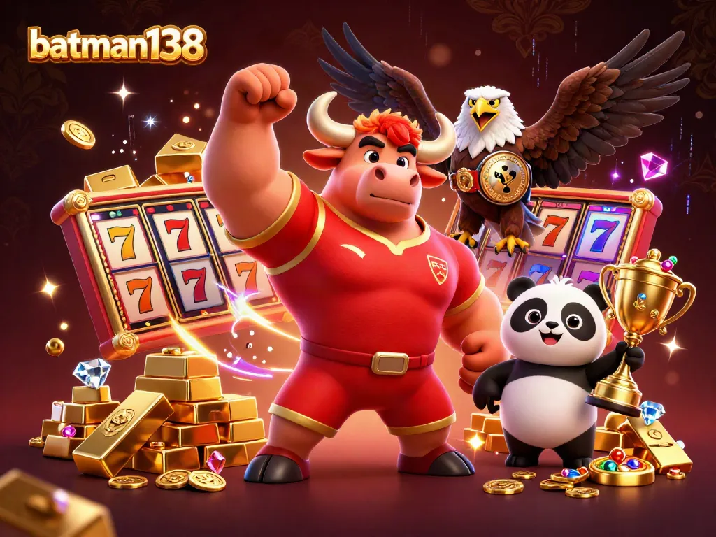 Experience winning thrills with batman138 and its vibrant games, showcased in a rich gaming scene.