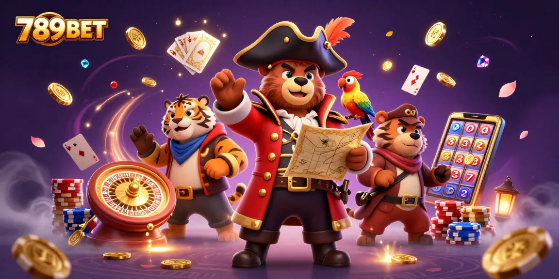 Experience thrilling wins at 789BET with a vibrant 3D casino adventure featuring game elements.