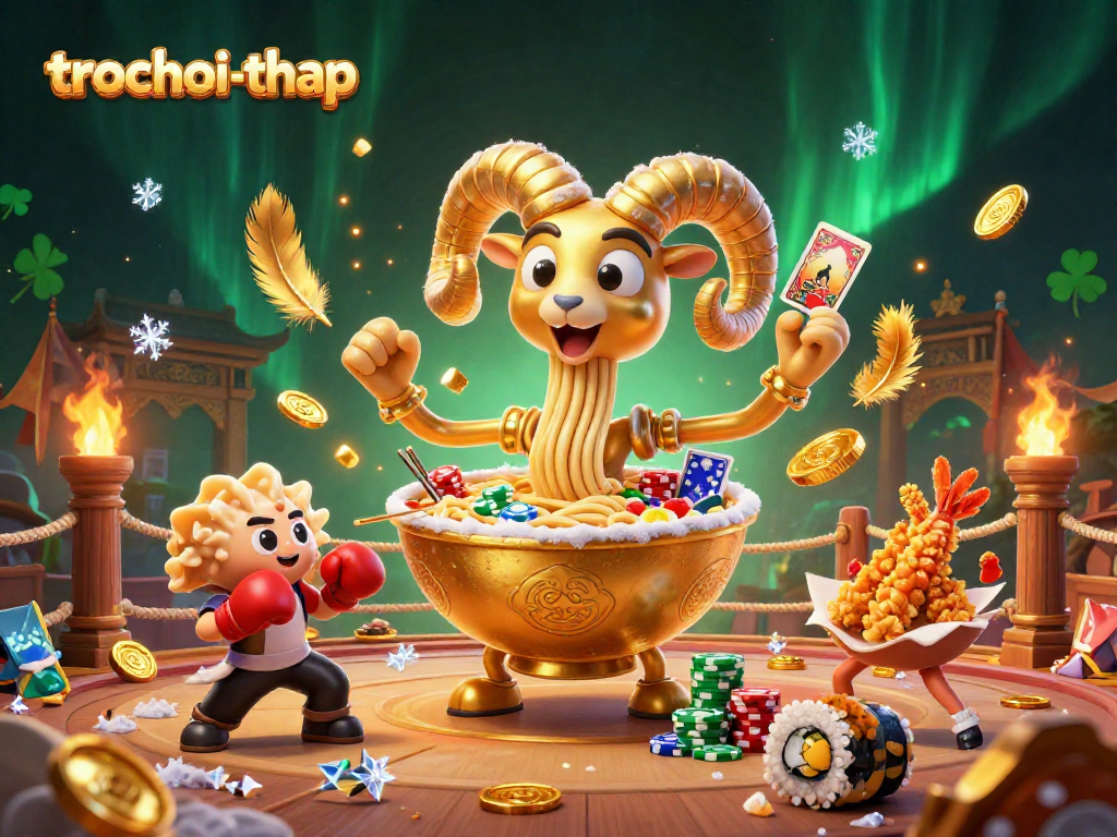 Engage with trochoi-thap to join a vibrant gambling arena and win big with card dealing characters.
