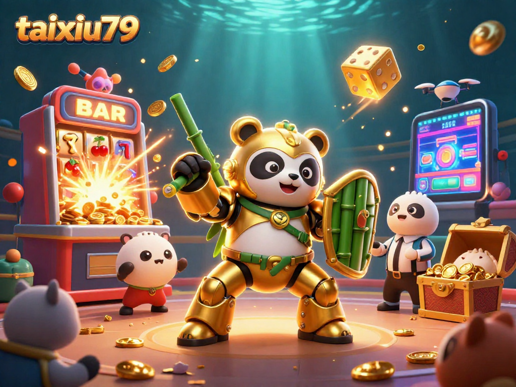 Experience thrilling taixiu79 gameplay with vibrant characters and dynamic casino elements.