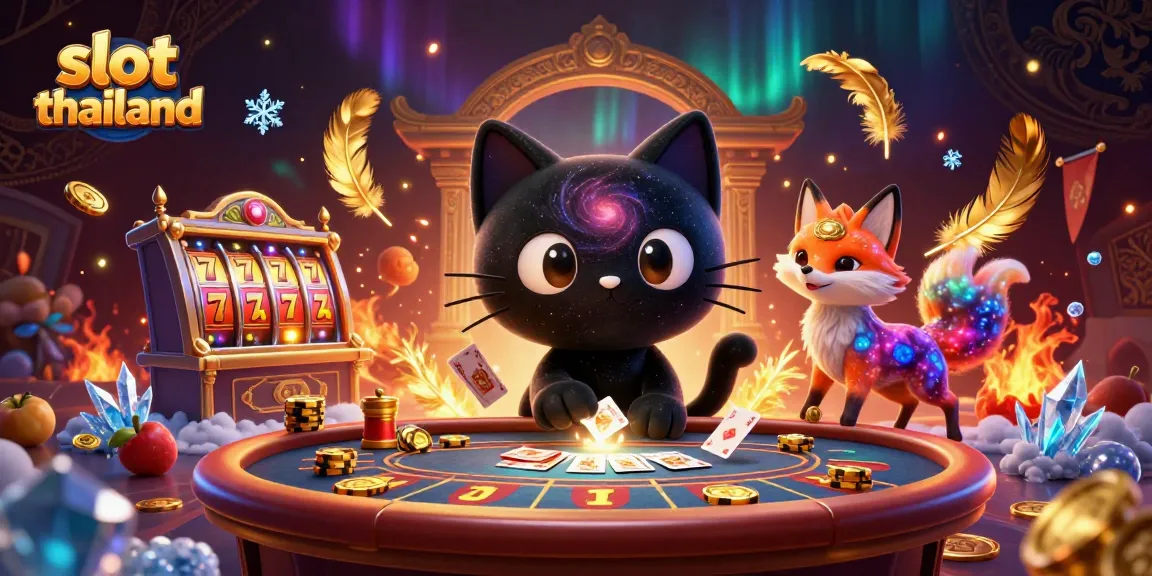Engage with slot thailand games through exciting visuals of 3D characters and casino elements.