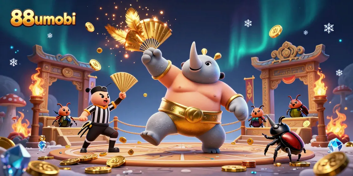 Experience thrilling gameplay action on 88uumobi with dynamic casino elements in a vibrant 3D scene.