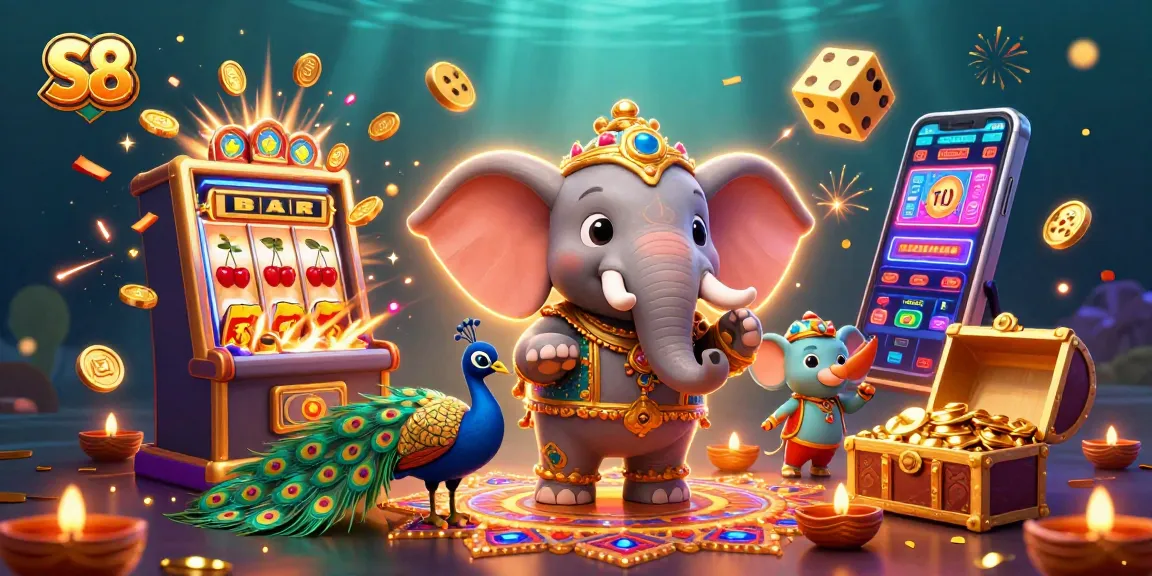 S8 transforms your luck with vibrant slots and festive imagery, igniting your gaming experience.