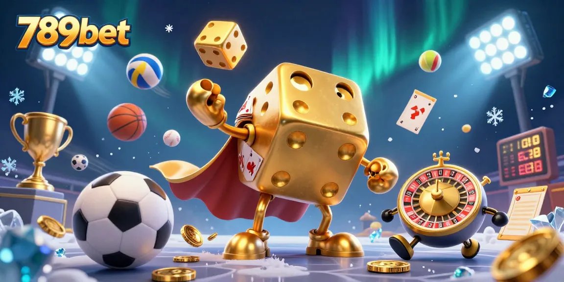 Engage in thrilling action with 789bet as golden dice and sports elements collide in dynamic gameplay