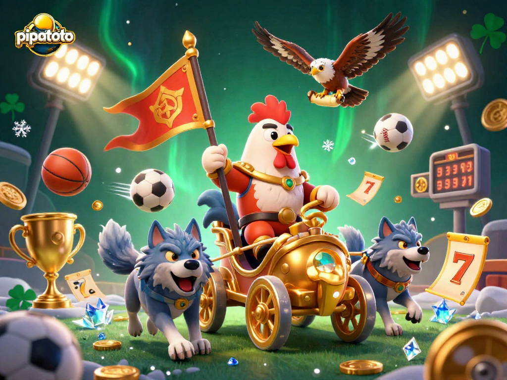 Pipatoto offers thrilling sports betting experiences with engaging 3D casino illustrations enhancing gameplay excitement.