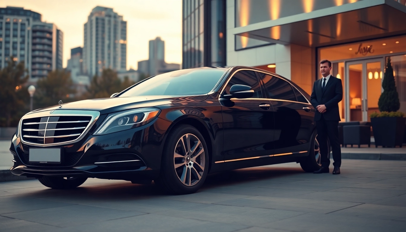 Experience premier black car service Rhode Island with a luxury vehicle and professional chauffeur.