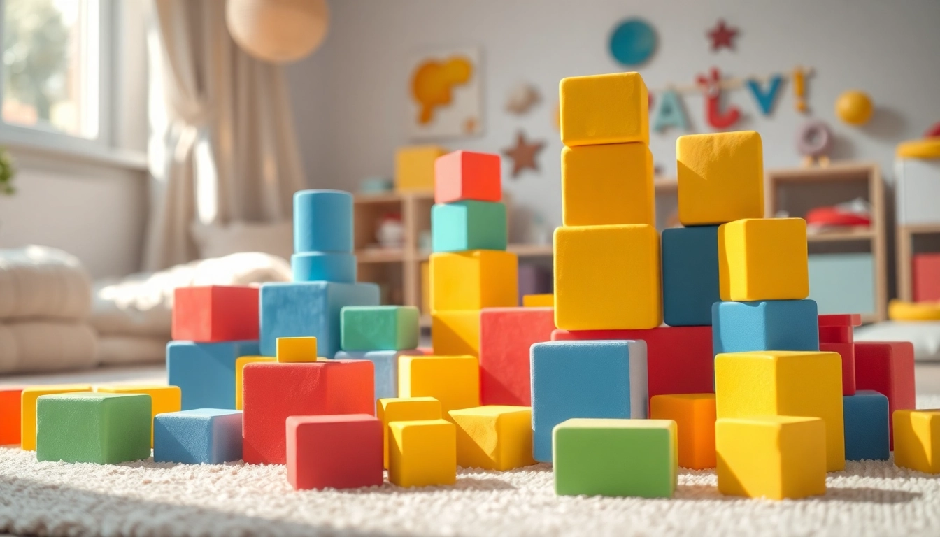 Creative Play Ideas Using Soft Building Blocks for Children