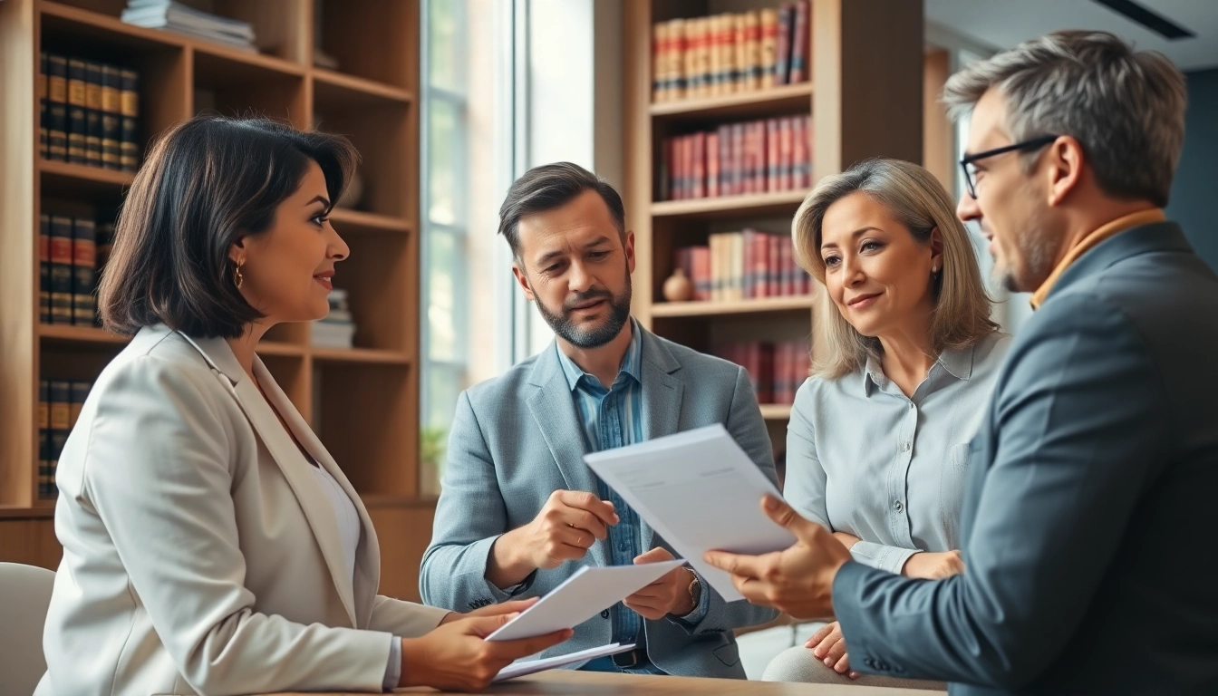 Engaging visual of a New York spousal support estimator consultation showcasing a financial advisor's assistance.