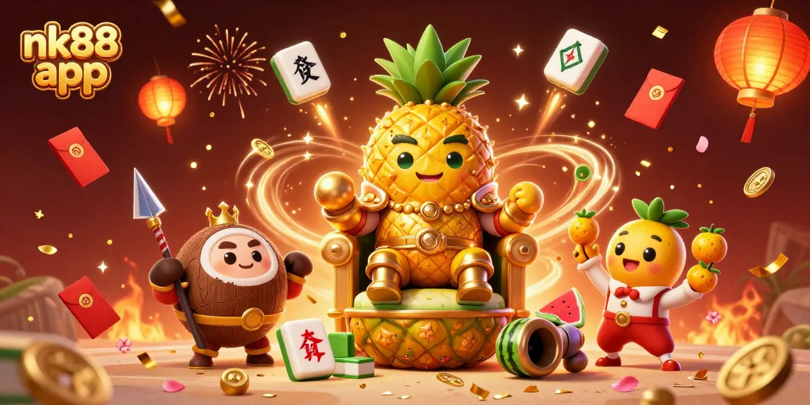 Play exciting games with the nk88 app featuring vibrant characters and a casino atmosphere.