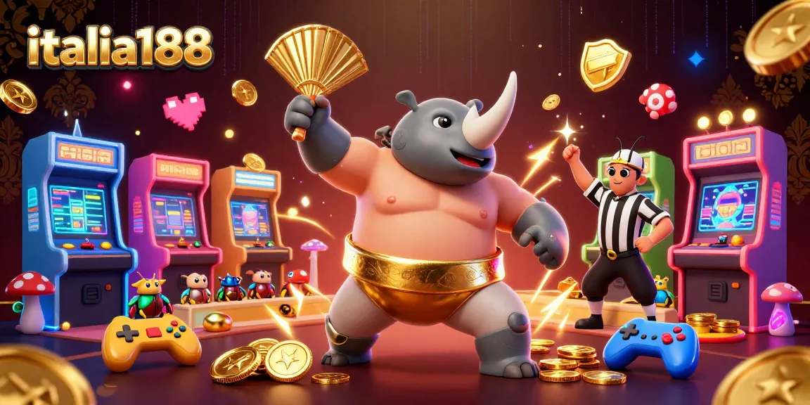 Slot gacor di italia188 dengan kumbang badak pemenang dan koin terbang