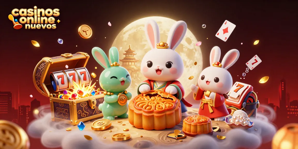 Explora casinos online nuevos con emocionantes juegos y bonificaciones únicas en esta vibrante ilustración 3D.
