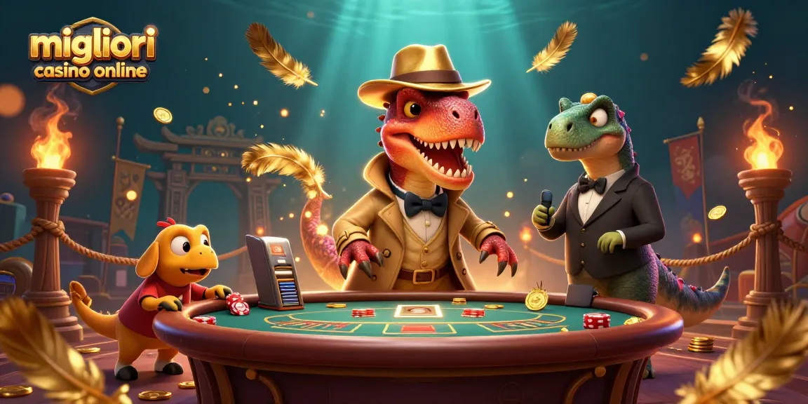I migliori casino online offrono avventure con il velociraptor al blackjack, scoprendo strategie di gioco.