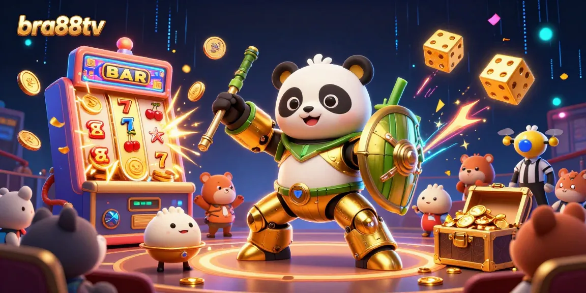 Engage in vibrant gameplay at bra88tv, featuring immersive 3D casino scenes and exciting jackpots.
