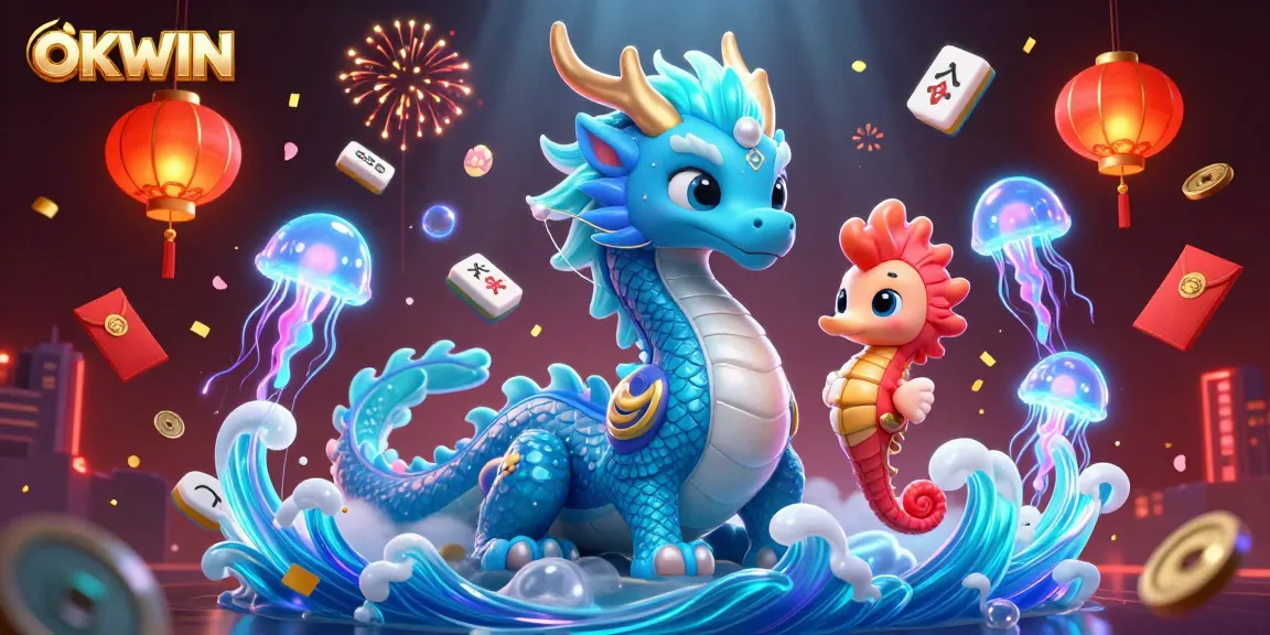 Engage with OKWIN's vibrant casino experience featuring enchanting characters and dynamic game elements