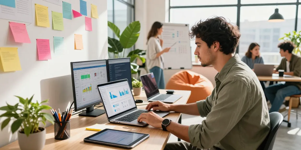 Dynamic teamwork and analysis on corluticaret.net in modern co-working space.
