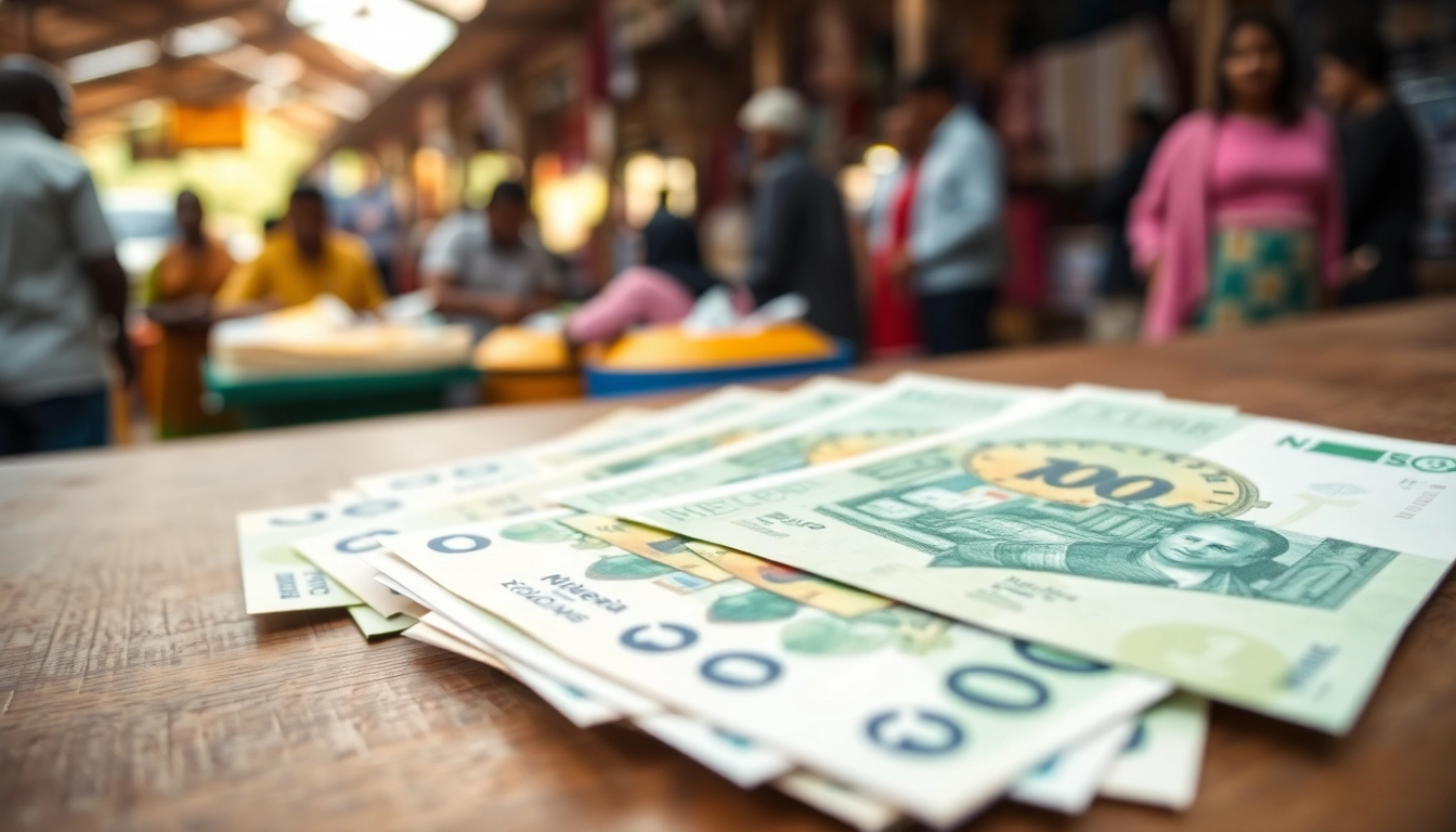 Understand the Euro to naira exchange rate with banknotes highlighted in this image.