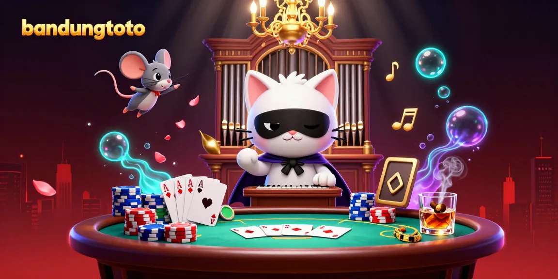 Experience the thrill of bandungtoto with a charming 3D casino scene filled with excitement.