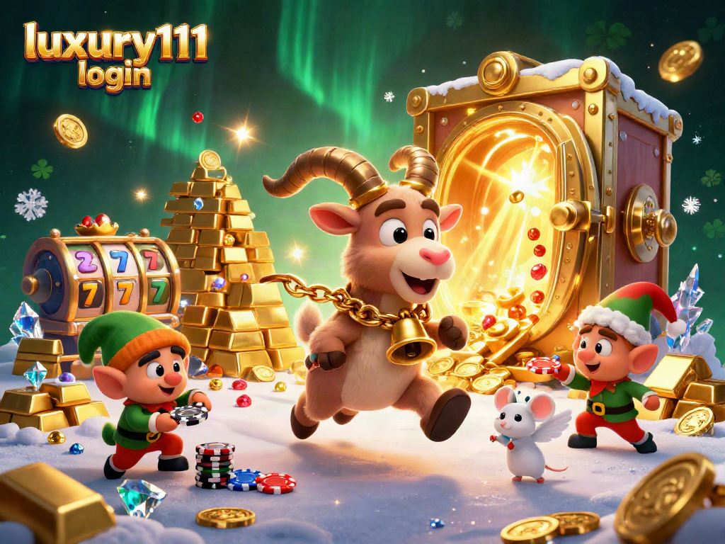 Engage with luxury111 login at our vibrant casino scene featuring cartoon characters and stunning slot elements.