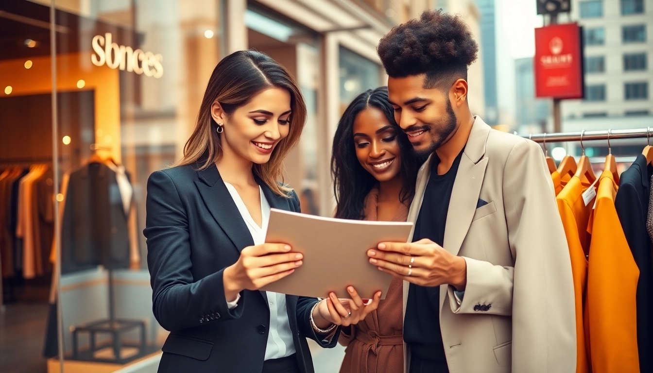 Consulenza d'immagine professionale con un consulente che educa il cliente su stili e colori.
