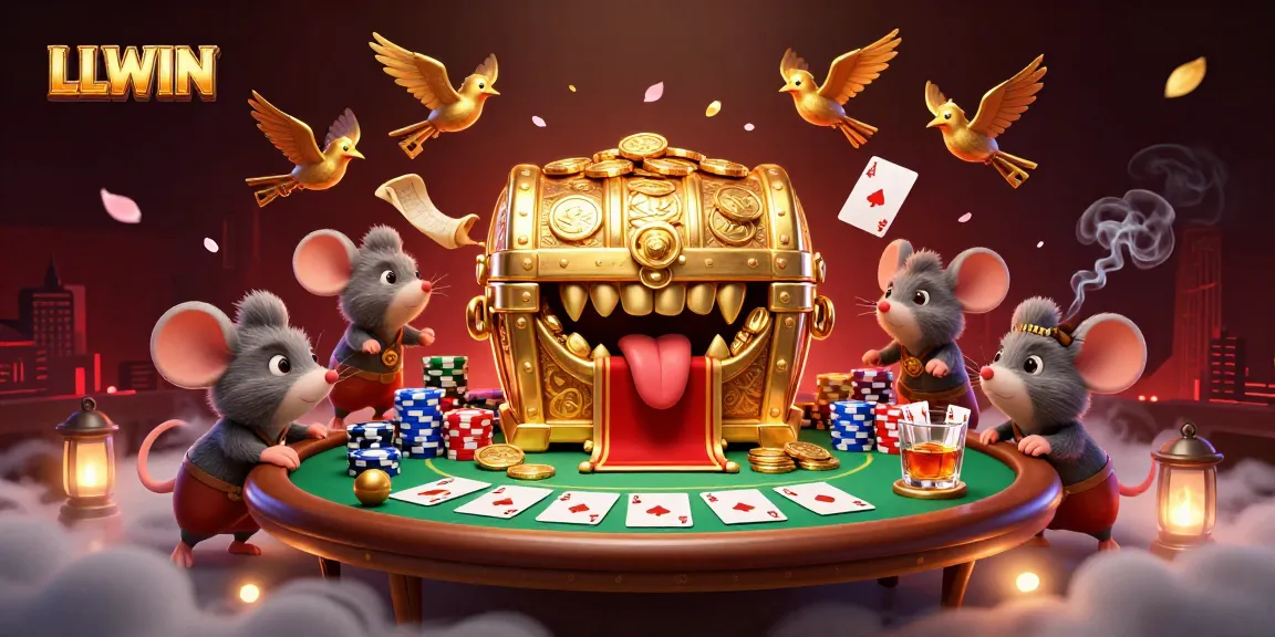 LLWIN invites players to explore a world of riches with detailed poker and casino elements.