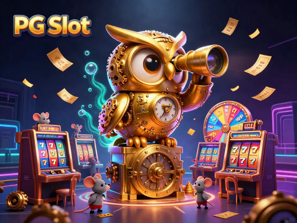 Spin and win with PG Slot in a vibrant casino scene filled with excitement and action.