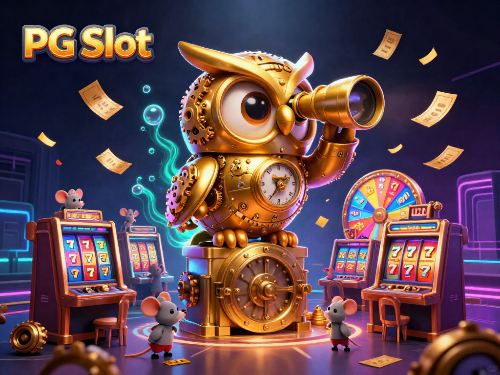Spin and win with PG Slot in a vibrant casino scene filled with excitement and action.