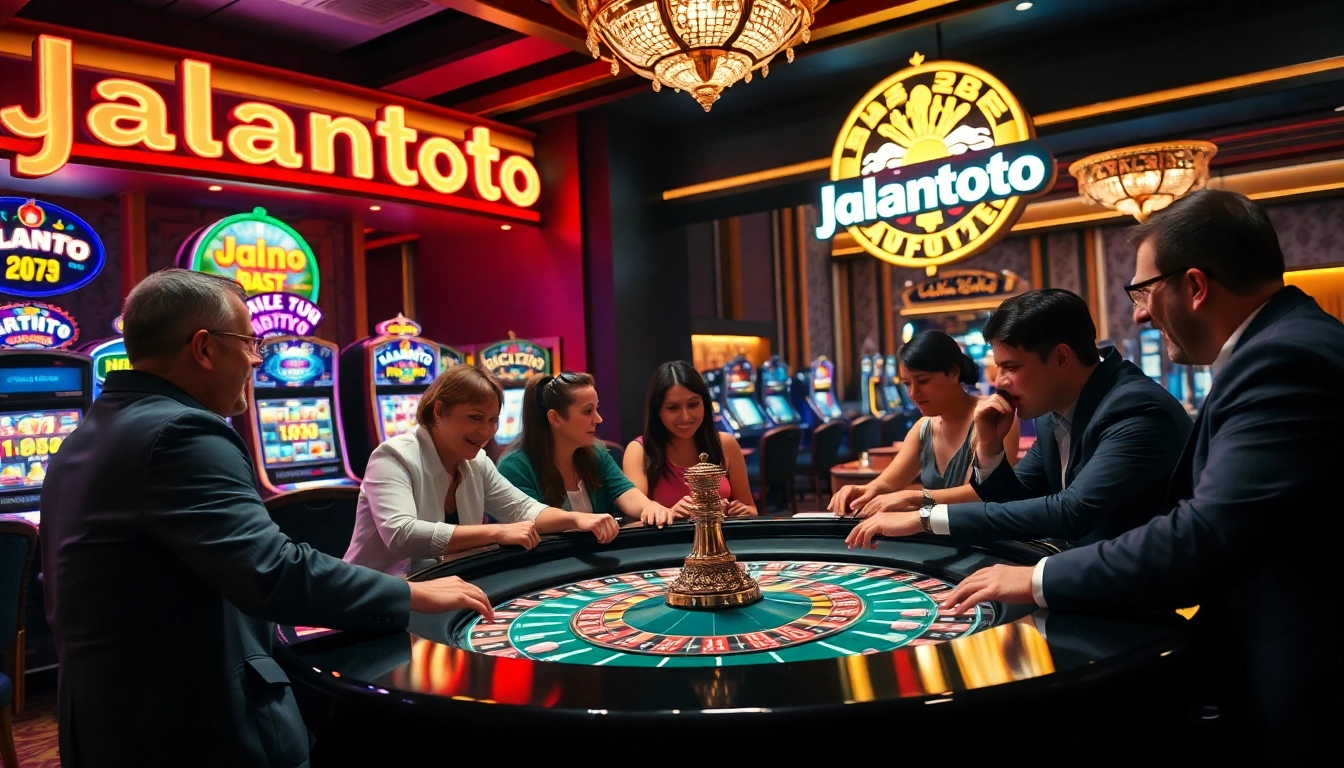 JalanToto memberikan pengalaman kasino yang mengesankan dengan pemain yang terlibat dalam permainan.