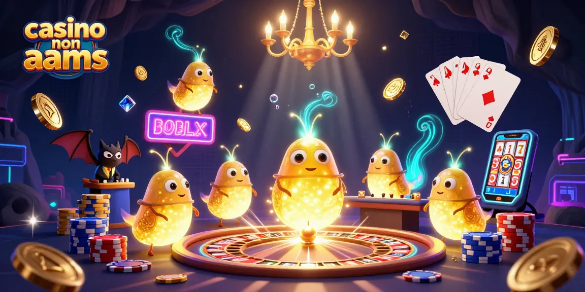 Casino non AAMS che illumina il gioco con lumini bioluminescenti e divertenti guadagni