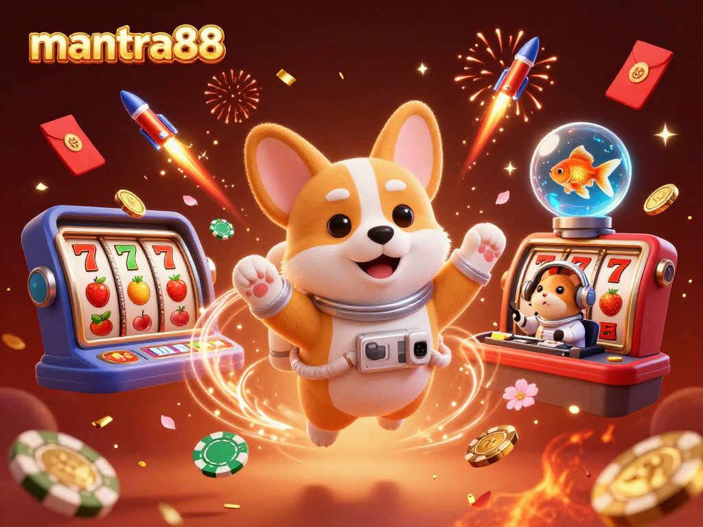 Experience thrilling gameplay at mantra88 with dynamic scenes of casino excitement and winning moments.